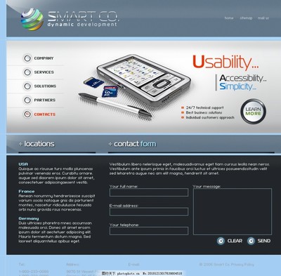 創意網頁設計 讓電子產品煥發新生機